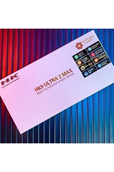 TMAX Hk9 Ultra 2 Max 2024 Yeni Model (WATCHOS 10 IŞLETİM SİTEMİ CHATGPT AMOLED)