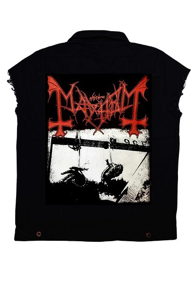 Modaroma Mayhem Deathcrush Denim Vest