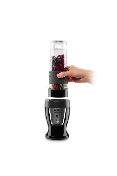 Arzum 220 - 240 V Smoothie Blender Siyah Çok Amaçlı Kişisel Blender Shake'N Take 50 Hz / 60 Hz 4 Yıl Resm