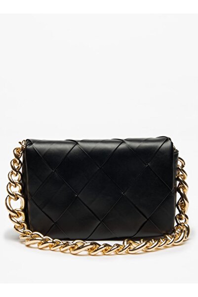 Flora Bella by Shoexpress حقيبة كروس بودي منقوشة بحزام شبكي سميك - العرض 22 س...