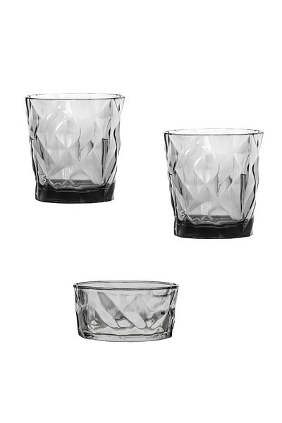 HUBBYCHEF Unbreakable Glass Marine Glass Snack Set