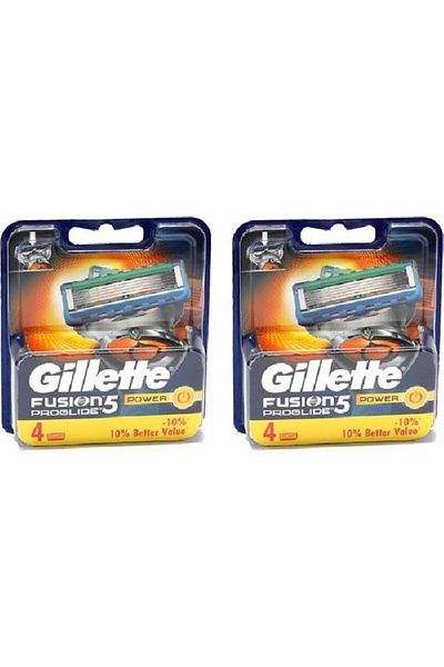 Gillette Fusion Proglide Power 4-Piece Shaving Blade - Head X 2 Pieces