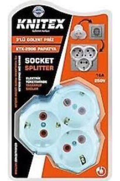 BKS Triple goliath daisy white socket vkm ktx-2906