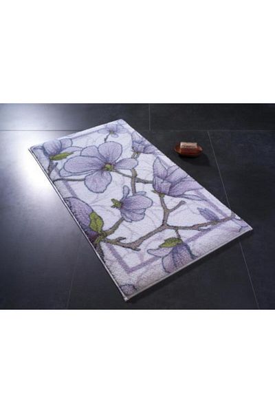 Confetti Interlace 50X57 cm Lilac Bathroom Rug