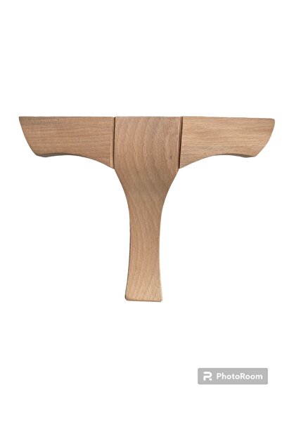 HİZMET AHŞAP Ahşap Avangart 20 Cm Kulaklı Orta Ayak Dolap,komidin,koltuk,vest...