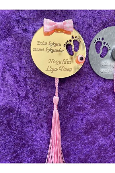 ONCA HEDİYELİK Bebek Magneti Doğum Günü Hediyeliği (20 Adet ) Gold/gümüş