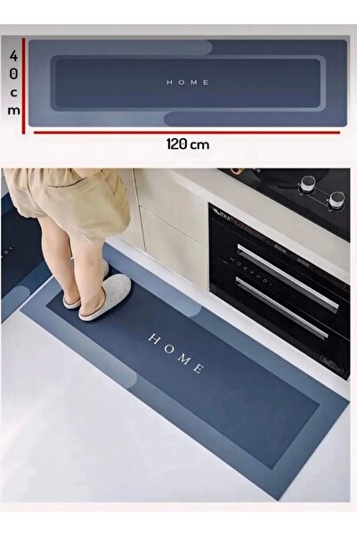 Bima Ticaret Covoraș de baie cu absorbție de apă lungă de 40x120 m - cu bază anti-alunecare