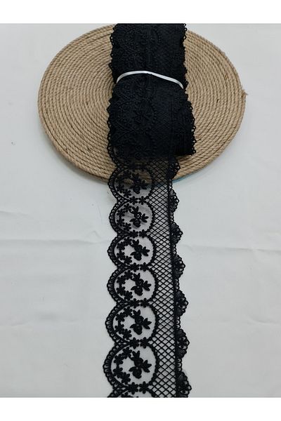 Esteks Dantel ve Tekstil Aksesuarları 9 μέτρα Guipure Lace Matte Polyester
