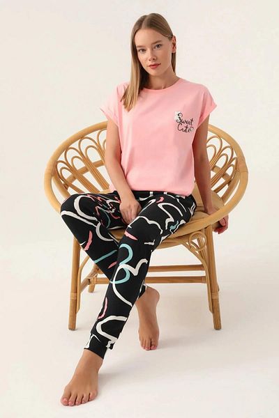 ROLY POLY 3399-S Sweet Cute Pajama Set - Mother and Daughter Can Be Combined