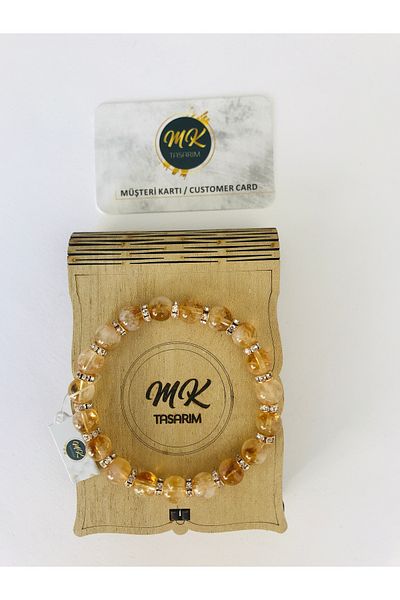 MK tasarım Real String Stone Bracelet - MKT17002