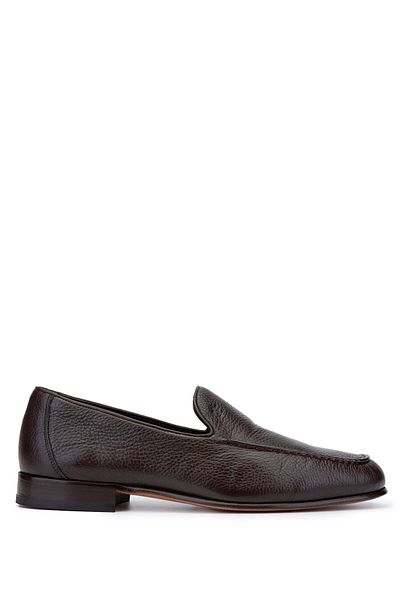 Tamer Tanca Men's Brown Genuine Leather Loafer Shoes