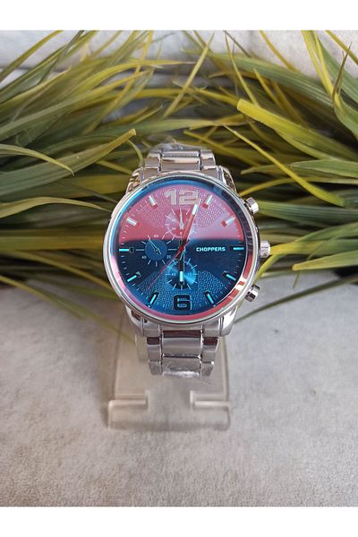 Choppers Men's Wristwatch with Colorful Glass Box Gift