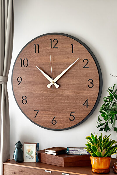 Decorative New Modern Regulus Wooden Wall Clock 48cm