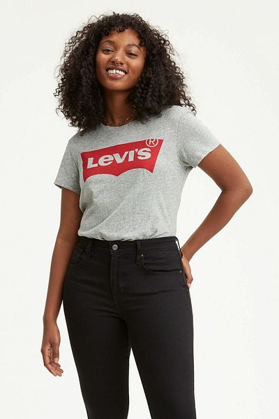 Levi's Το Perfect Tee Tr Better Grey γυναικείο T-Shirt