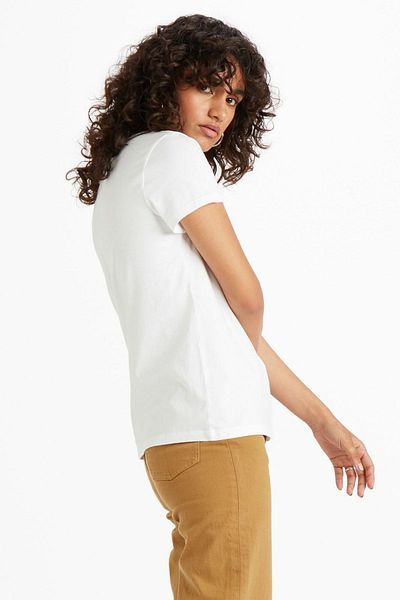 Levi's Tricou perfect alb TR 90s Serif T2