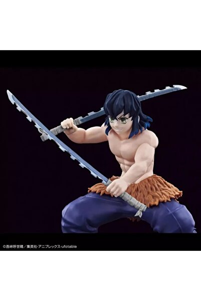 oyuncakçı savaş & europe shop Bandai orijinal şeytan demon  Slayer Anime Action Figure Hashibira Inosuke 16 cm yeni model
