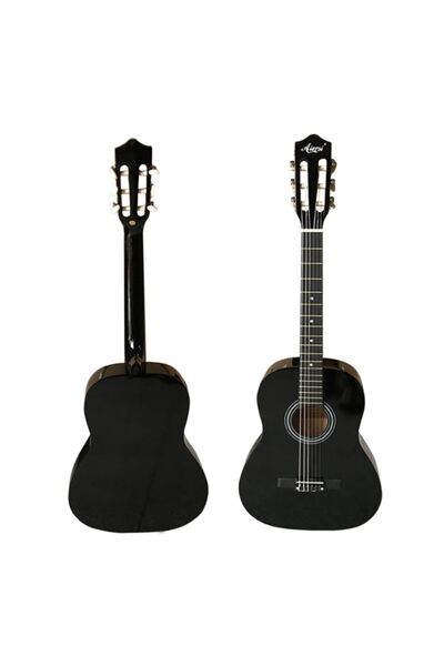 Aiersi 4/4 Öğrenci Siyah Klasik Gitar - Sap Ayarlı Tam Set (HEDİ?YELİ?Dİ?R)