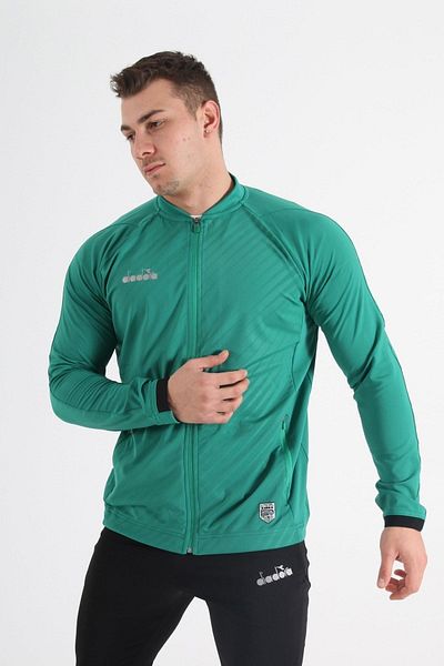 Diadora Елит Камп Анцуг Единичен Топ Зелен