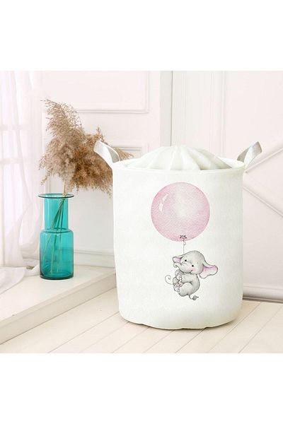 HET Concept Dirty Laundry Picnic Basket - Toy Storage Box, Organizer Folding Basket Felt Model 40014