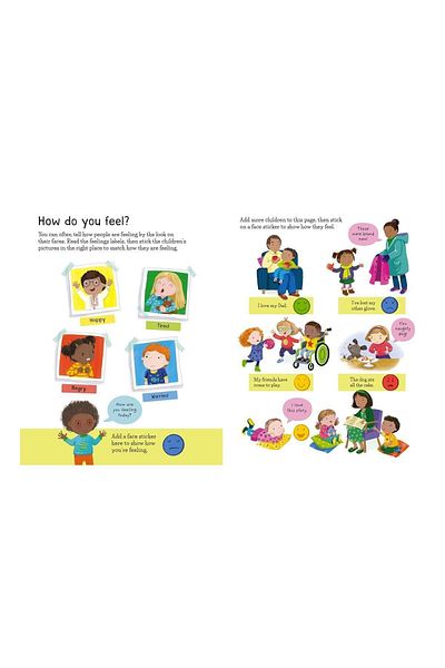 Usborne First Sticker Book Feelings