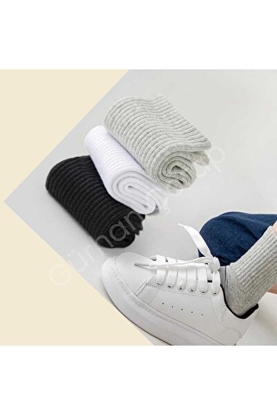 Gürhan Çorap Унисекс комплект памучни колежански чорапи от 5 части