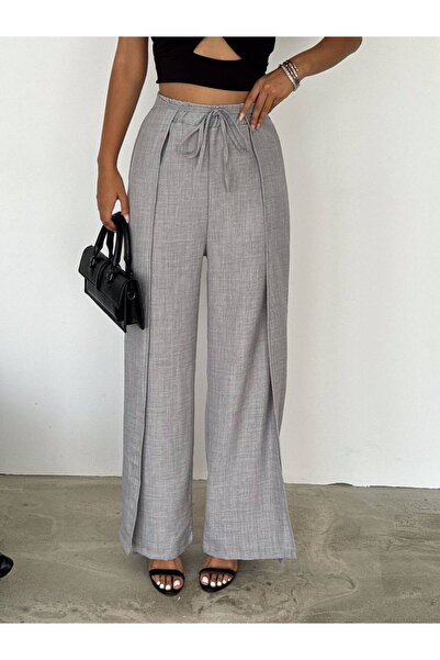 Noa Noa Dokuma Melanjlı Pantolon Etek