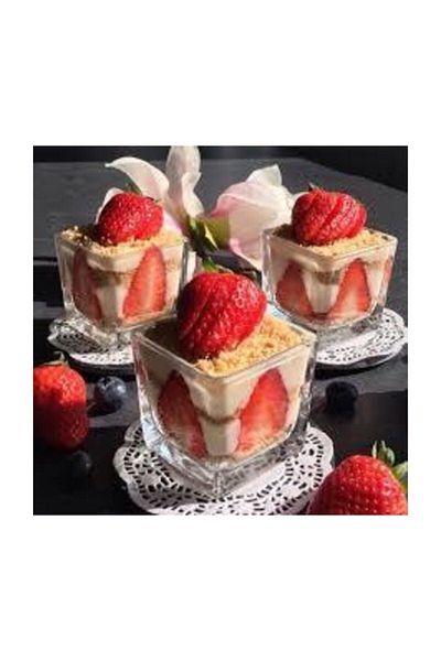 Lavin 9x9cam Square Cup Magnolia Dessert Ice Cream