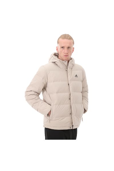adidas Мъжки спортен суичър adidas Helionic Ho Jkt - кремав HY3934-E