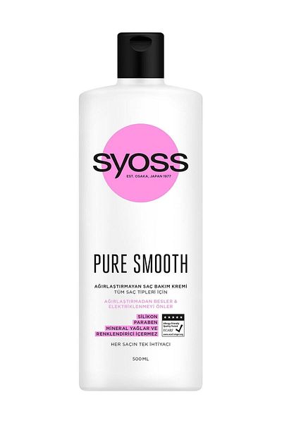 Syoss Pure Micellar Non-Weighting Deep Care Conditioner 500 ml
