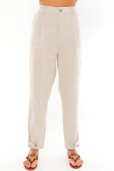 Dreamlike Comfortable and Stylish Zippered Buttoned Pants
