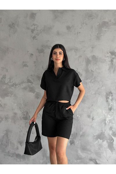 Noa Noa Set with Shirt and Shorts - Top and Bottom