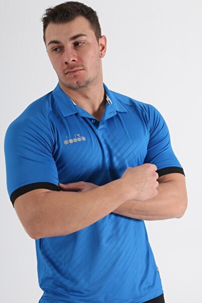 Diadora Elite Camping T-shirt Sax