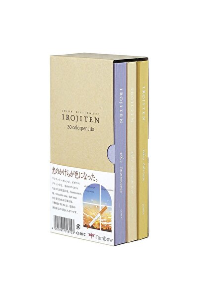 Tombow : Irojiten Kuru Boya Kalem Seti (B) : 30 Renk (Karton Kutulu)
