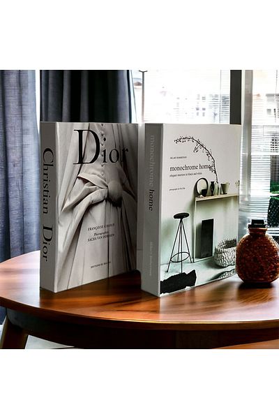 NARİBA Decorative 2-Piece Book Box Set