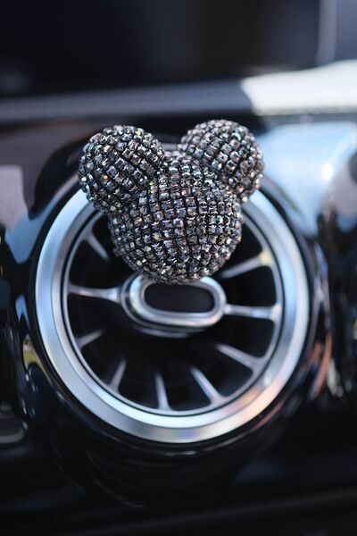 TASARIM ARABAM ATİKE ELİF AKIN Panda Koku Füme Taş & Bagetsiz Oto Klima Petek...