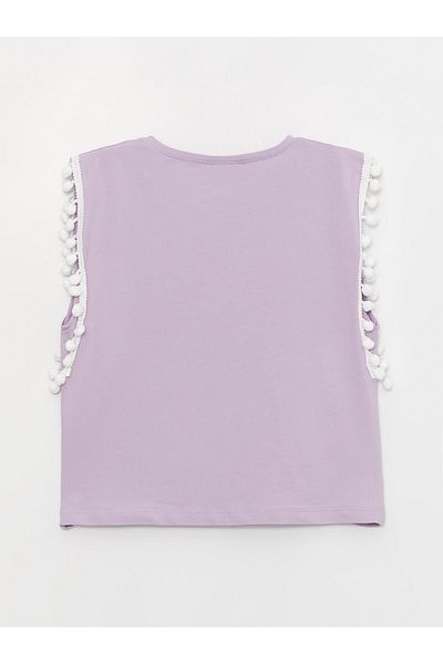 Little Star Girl's Pom Pom Always T-Shirt