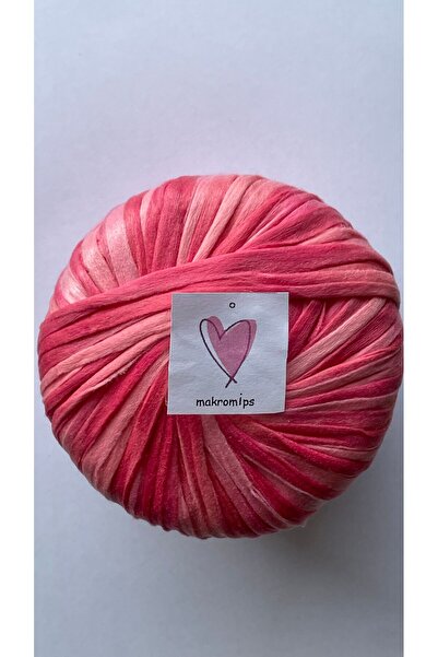 Makromİps PREMİUM MİX SOFT RAFFİA İP 50 gr 65 m YUMUŞAK MULTİ ÇOK RENKLİ DOĞAL EBRULİ RAFYA ÇANTA İPİ KAĞIT