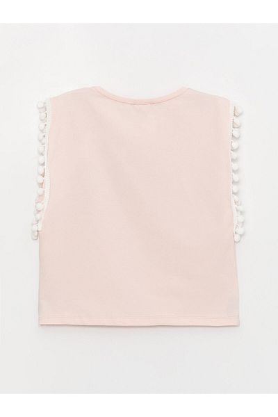 Little Star Girl's Pom Pom Always T-Shirt