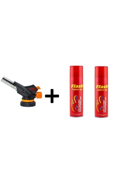 CAMPING TIME 1300 Derece Profesyonel Pürmüz Çakmak Ws-509c Kafa Çakmak 2 Adet...