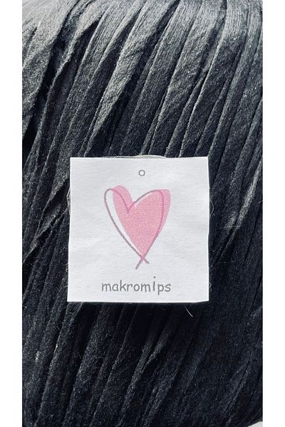 Makromİps PREMIUM MIX SOFT RAFFIA - 50gr 65m Μαλακή τσάντα, Πολύχρωμη και Φυσική Μαρμάρινη