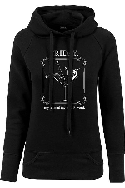 Mister Tee Damen Ladies F-Word Hoody