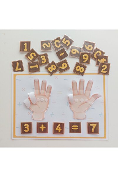 Etkinlik ve çocuk اثنين من التطريز في الرياضيات، نشاط تمهيدي واحد صغير