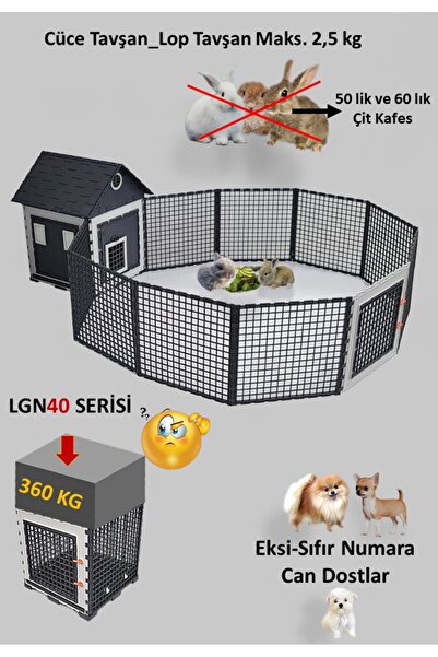 Leganest Köpek ,tavşan ,kedi .hamster .civciv. Tavuk. Yuva Çit Bahçe Yp_40ypcb