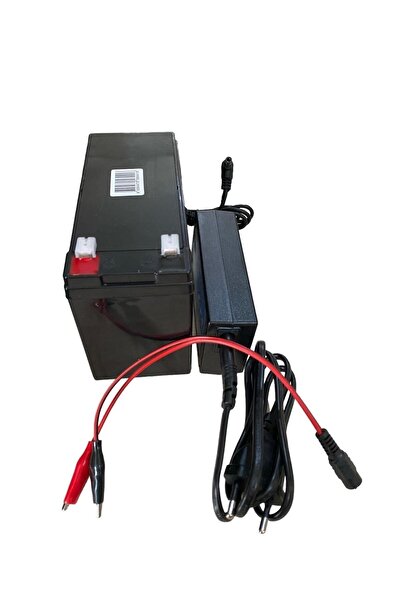 NcpLine Atv Jeep Traktör Uyumlu 12 Volt 7 Amper Akü ve Şarj Aleti Adaptörü 12v