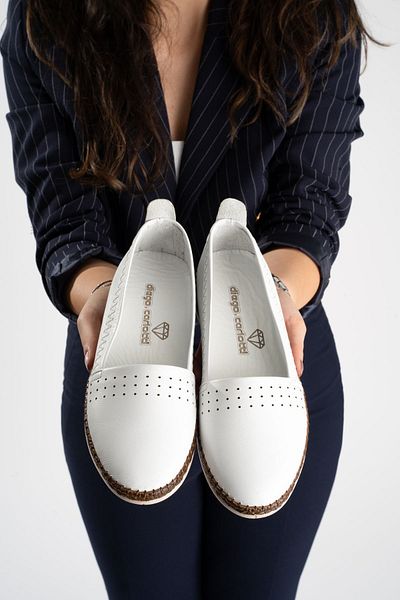 Cabra Blanca Balerini din piele naturală Pantofi casual Balerini Pantofi din piele moale Pantofi casual
