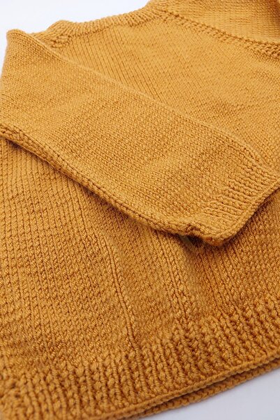 ATÖLYE MİLLA Hardal Rengi Kazak