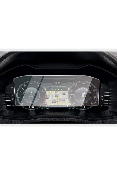corcishop Skoda Superb Digital Instrument Nano Screen Protector Film