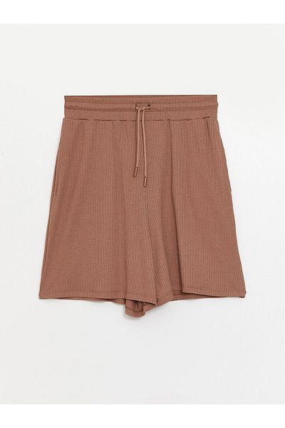 LC Waikiki LCW Women's Straight Shorts - Elastic Waist