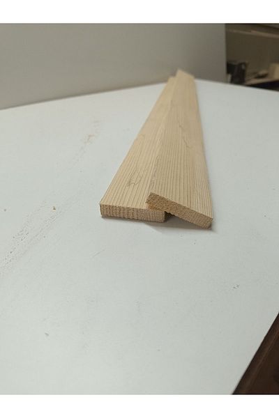 atölyebaneta 2 cm x 1 cm x 58 cm size (5 pcs) wooden slat