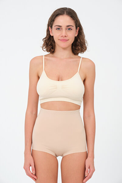 LoraDream Corset pentru chiloți cu talie înaltă tăiat cu laser pentru femei L...